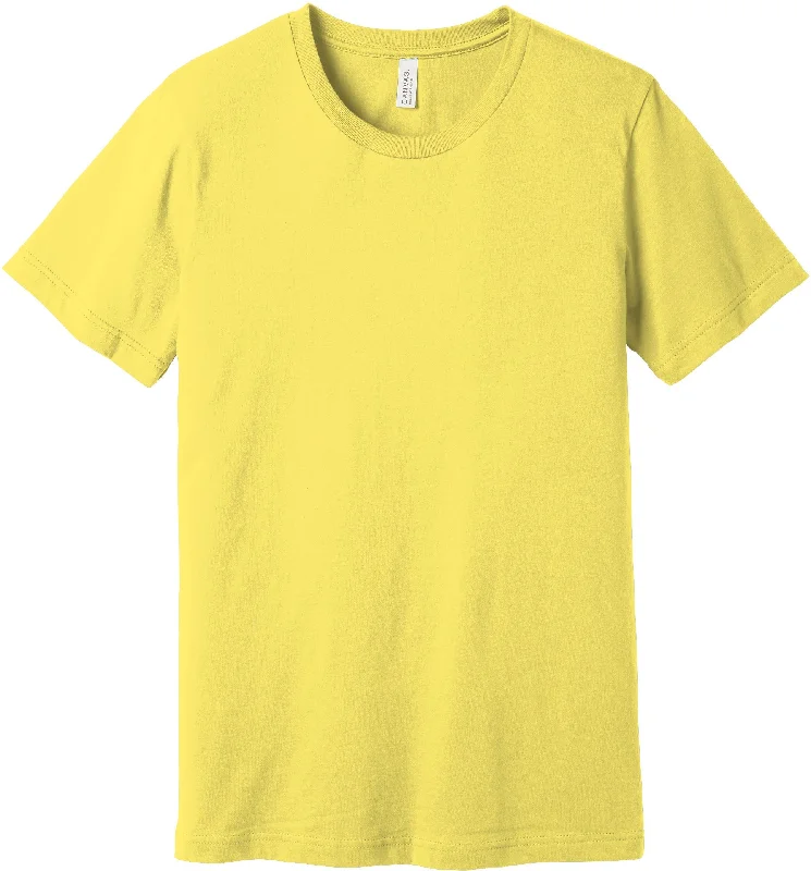 Cozy Comfort Options Comfortable Apparel BELLA+CANVAS Unisex Jersey Short Sleeve Tee - Yellow Cozy Comfort Options Comfortable Apparel BELLA+CANVAS Unisex Jersey Short Sleeve Tee - Yellow