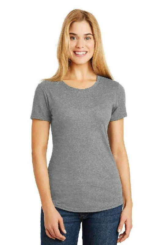 Effortless Layers Casual Looks Anvil 6750L: Ladies Tri-Blend Tee Shirt Scoop Neck