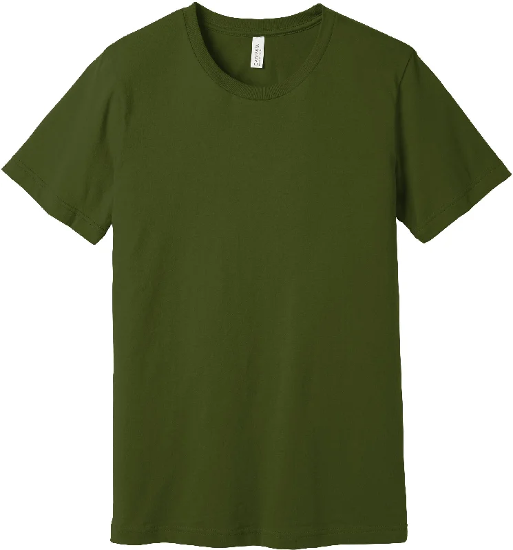 Stylish Comfort Look Soft Comfortwear BELLA+CANVAS Unisex Jersey Short Sleeve Tee - Olive Stylish Comfort Look Soft Comfortwear BELLA+CANVAS Unisex Jersey Short Sleeve Tee - Olive