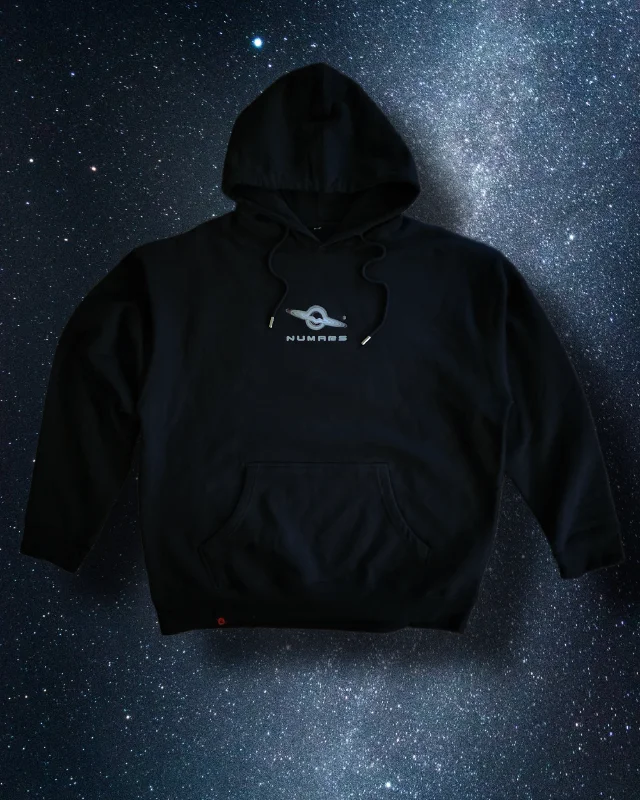 3X black hoodie with grey logo