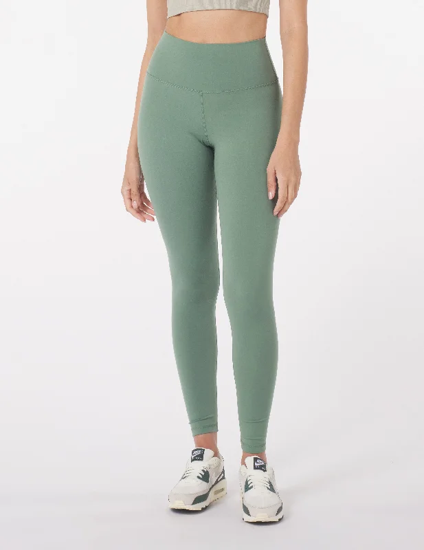 High Waist Pure Legging: Sage