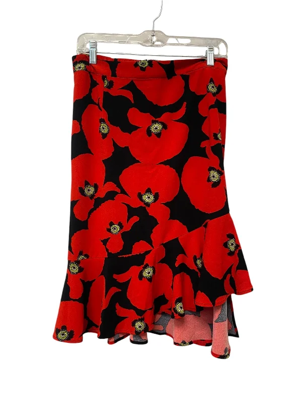 Warm Textures Comfy Textiles Skirt Mini & Short By Eloquii In Floral Print, Size: 20 Warm Textures Comfy Textiles Skirt Mini & Short By Eloquii In Floral Print, Size: 20