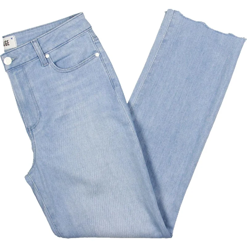 Comfortable Everyday Look Cozy Casuals Cindy Womens High Rise Ankle Straight Leg Jeans Comfortable Everyday Look Cozy Casuals Cindy Womens High Rise Ankle Straight Leg Jeans