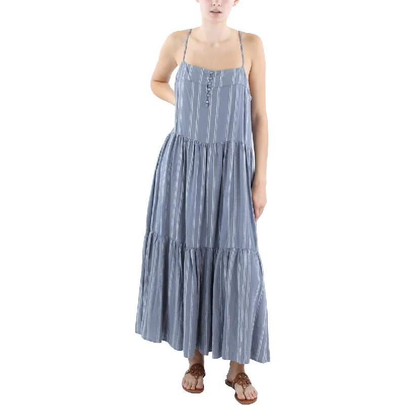 Z Supply Womens Cotton Long Maxi Dress