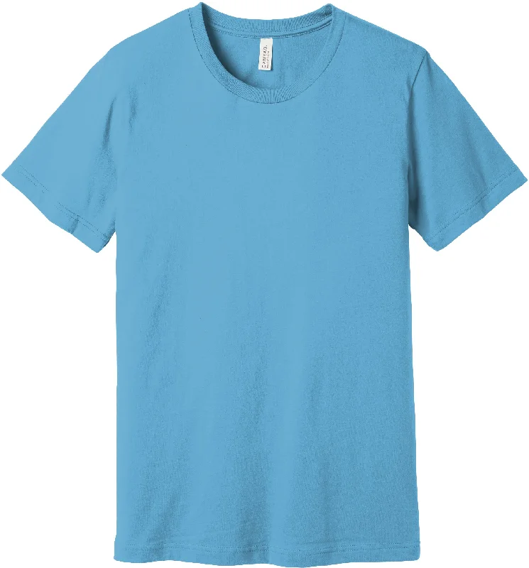 Relaxed Wardrobe Styles Comfortable Apparel BELLA+CANVAS Unisex Jersey Short Sleeve Tee - Ocean Blue Relaxed Wardrobe Styles Comfortable Apparel BELLA+CANVAS Unisex Jersey Short Sleeve Tee - Ocean Blue