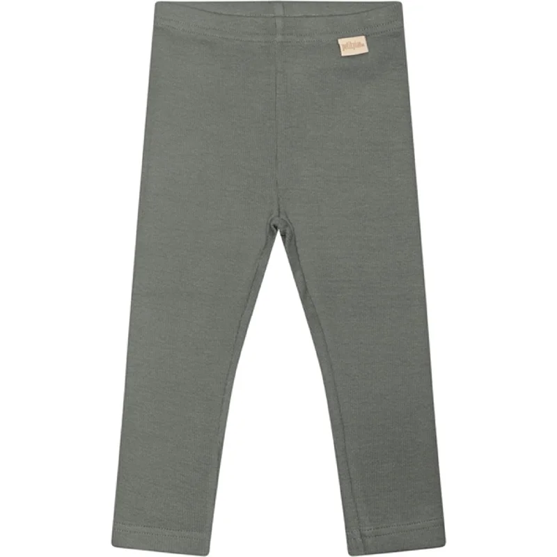 Soft Layers Clothing Casual Wearables Petit Piao® Balsam Green Leggings Modal