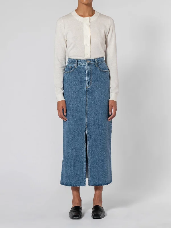Relaxed Chic Minimal Layers Avery Skirt Authority