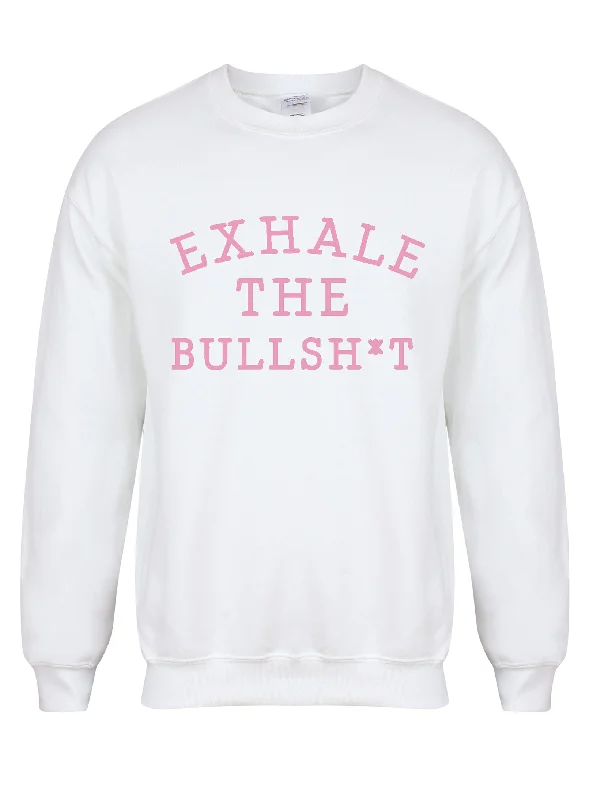 Effortless Fashionwear Daywear Fashion Exhale the Bullshit - Unisex Fit Sweater