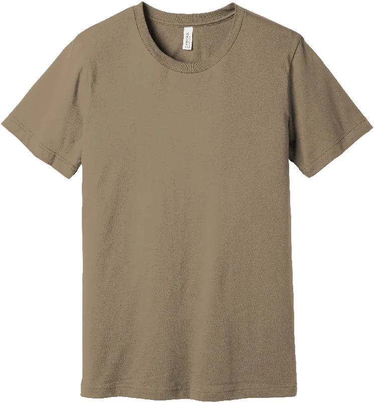 Comfy Fashion Trends Simple Comforts BELLA+CANVAS Unisex Jersey Short Sleeve Tee - Tan Comfy Fashion Trends Simple Comforts BELLA+CANVAS Unisex Jersey Short Sleeve Tee - Tan