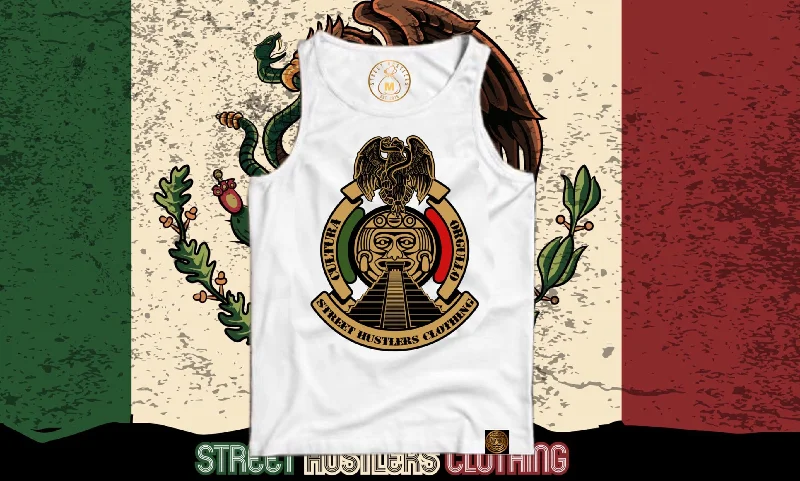 Cozy Fashion Styles Versatile Styles Cultura Y Orgullo Tank Top (White)