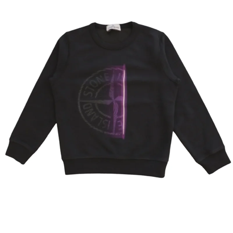 Relaxed Wear Fits Chic Fit Stone Island Sweatshirt Charcoal