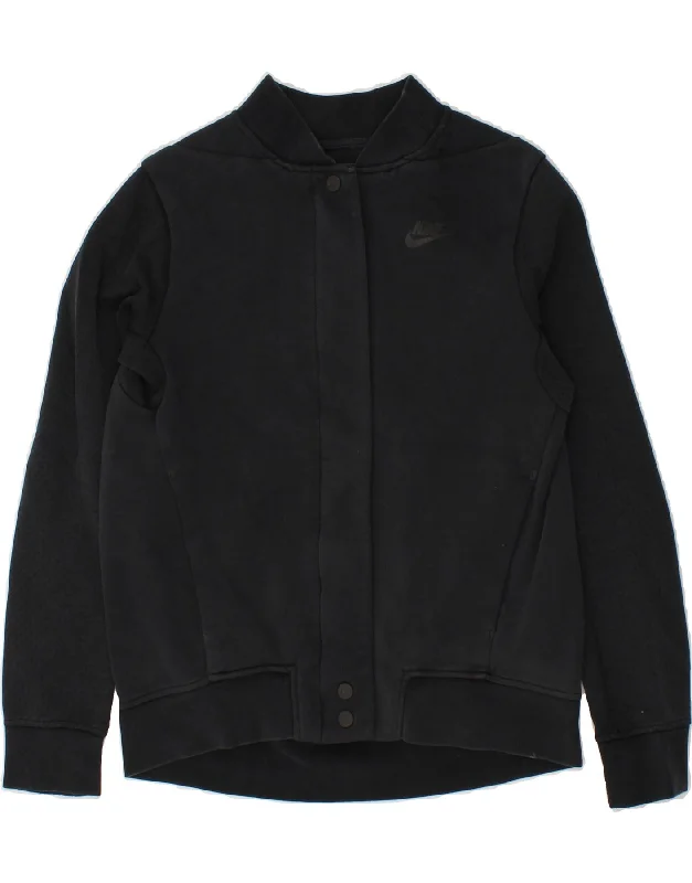 Stylish Daily Outfits Cool Comfort Style NIKE Womens Tracksuit Top Jacket UK 6 XS Black Cotton Stylish Daily Outfits Cool Comfort Style NIKE Womens Tracksuit Top Jacket UK 6 XS Black Cotton
