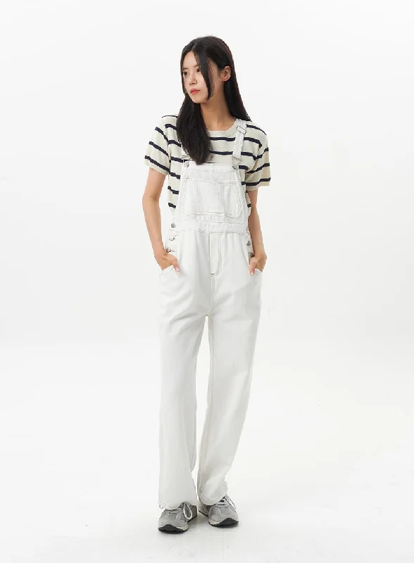 Affordable Chic Fits Comfort Choices Cotton Overall OU326
