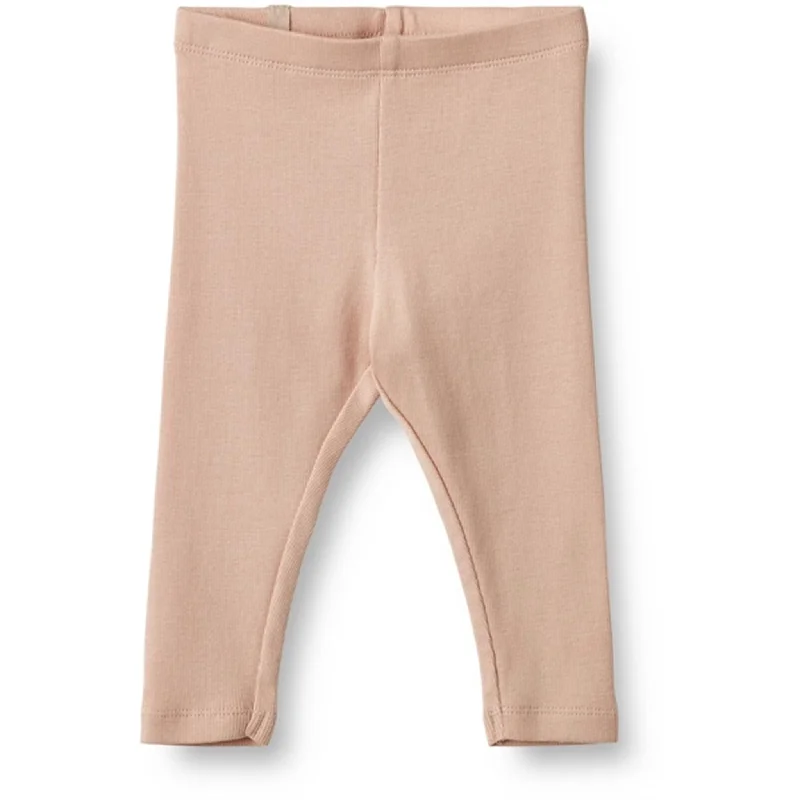 Comfy Fashion Trends Modern Comfortwear Wheat Rose Dust Rib Leggings Maddy
