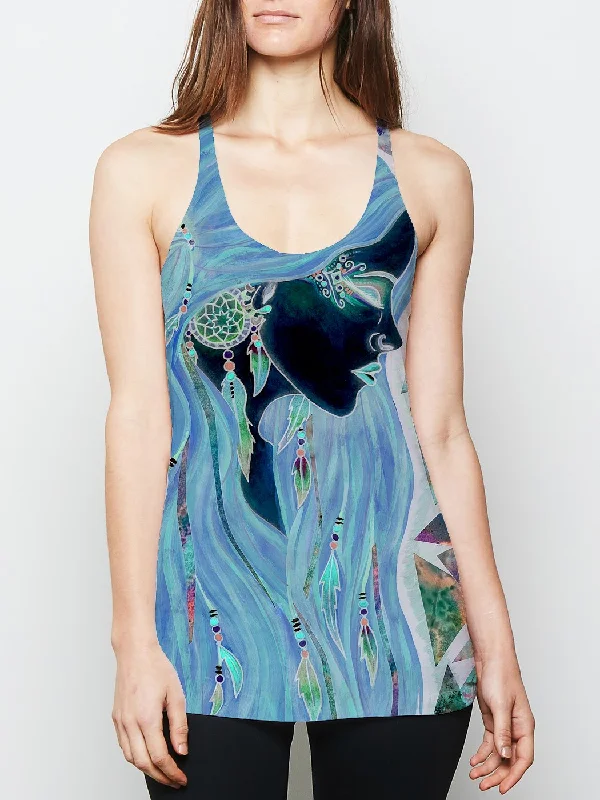 Simple Wear Fits Comfortable Fit Gemini Racerback Tank Top