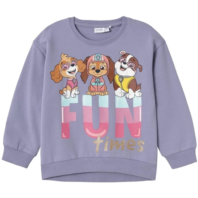 Soft Textured Wear Versatile Clothing Name it Heirloom Lilac Fula Paw Patrol Sweatshirt Soft Textured Wear Versatile Clothing Name it Heirloom Lilac Fula Paw Patrol Sweatshirt