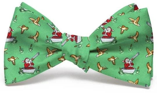 Soft Comfort Fits Trendy Casuals Crack Shot Kringle Bow Tie