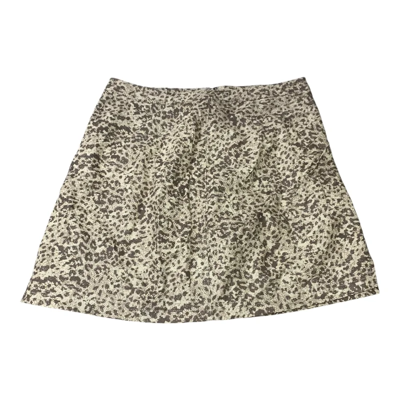 Casual Style Fits Cozy Wardrobe Skirt Mini & Short By Free People In Animal Print, Size: S Casual Style Fits Cozy Wardrobe Skirt Mini & Short By Free People In Animal Print, Size: S
