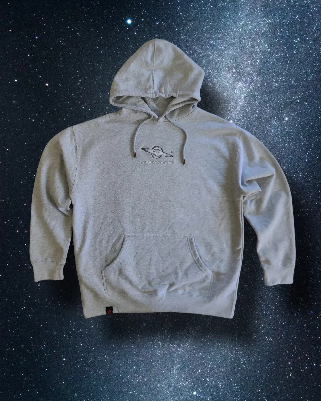 XL Grey hoodie with grey logo