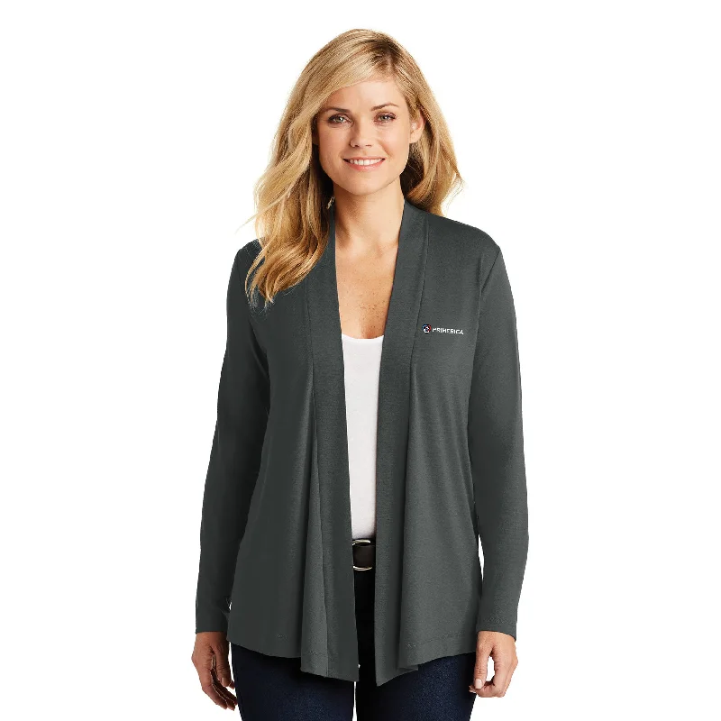 Simple Fashion Layers Warm Layers Port Authority Ladies Concept Open Cardigan
