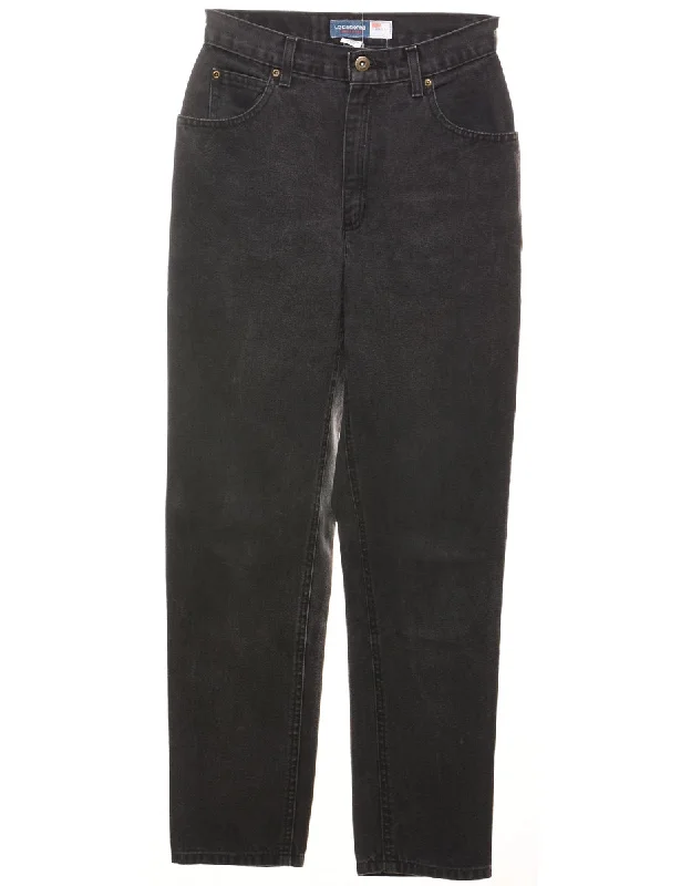 Black Tapered Jeans - W26 L28