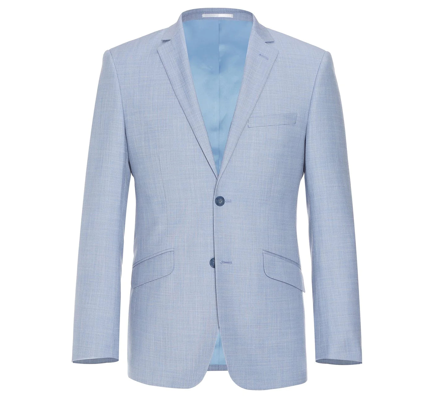 Effortless Soft Layers Fashionable Comfort 2-Piece Slim Fit Single Breasted Suit