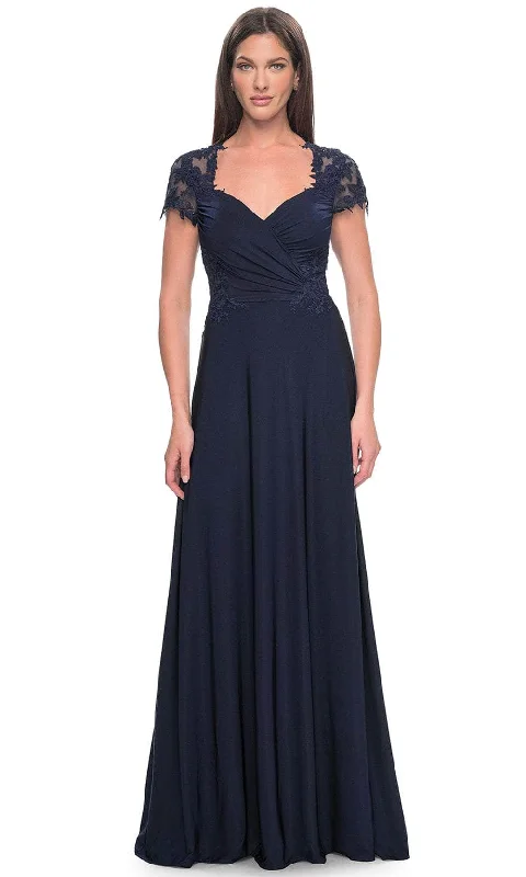 Cozy and Fashionable Casual Looks La Femme 31906 - Sweetheart A-Line Formal Dress