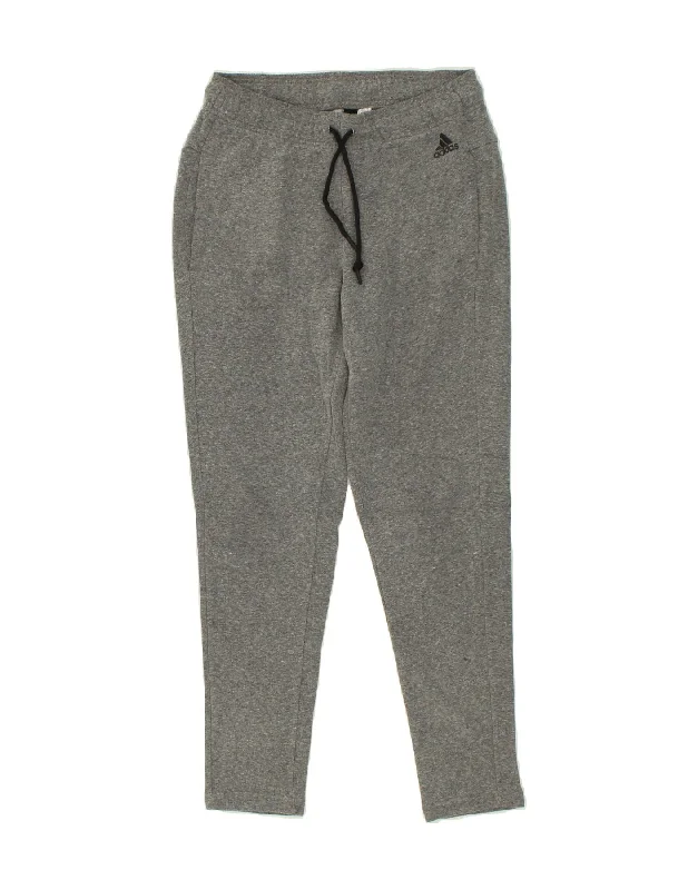 Chic Layering Street Chic ADIDAS Womens Tracksuit Trousers UK 8/10 Small Grey Cotton Chic Layering Street Chic ADIDAS Womens Tracksuit Trousers UK 8/10 Small Grey Cotton