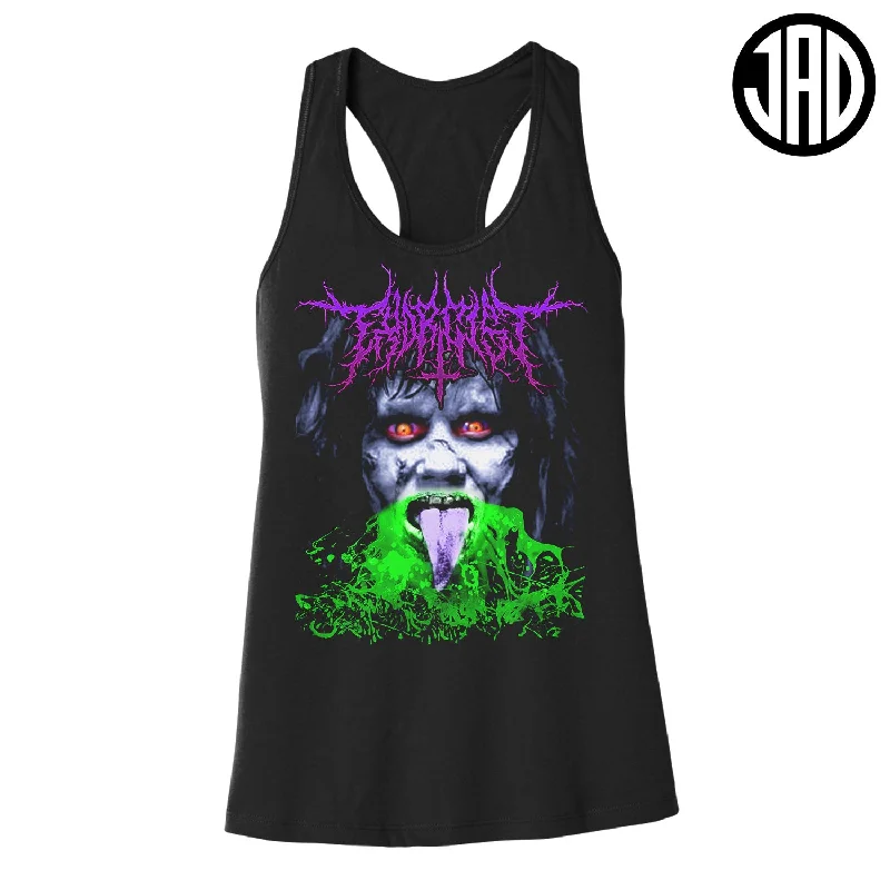 Fashion Layering Pieces Street Comfort Exorcist Metal - Women's Racerback Tank