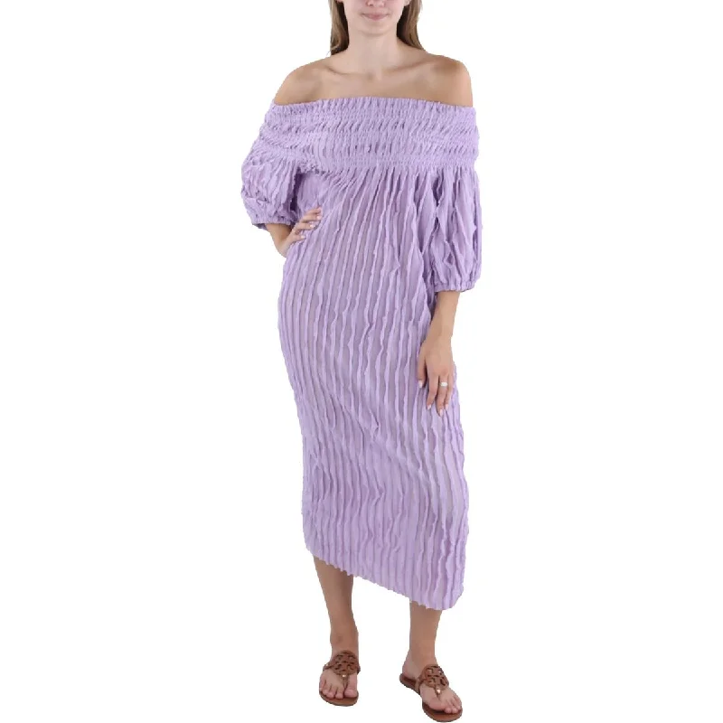 Minimal Fashion Relaxed Outfits N by Nancy Womens   Striped Long Maxi Dress