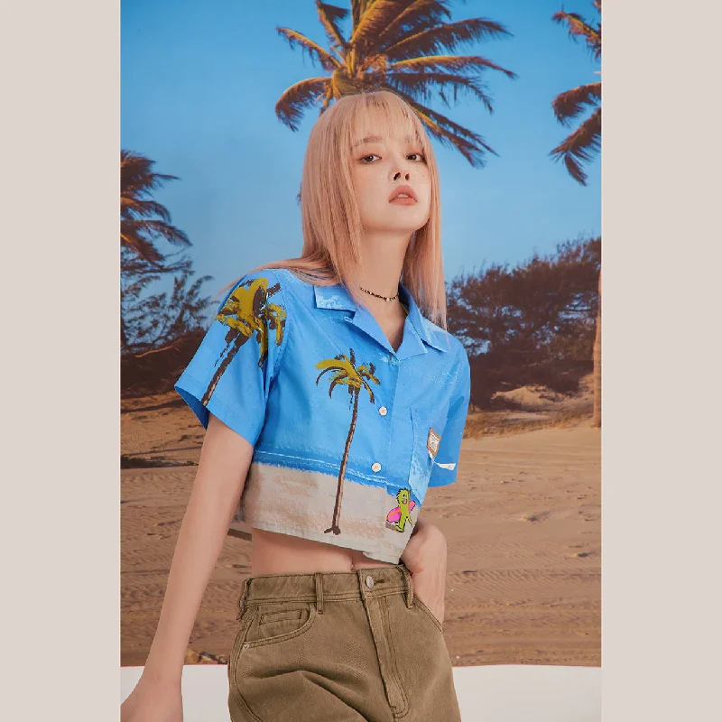 Palm Tree Crop Shirt