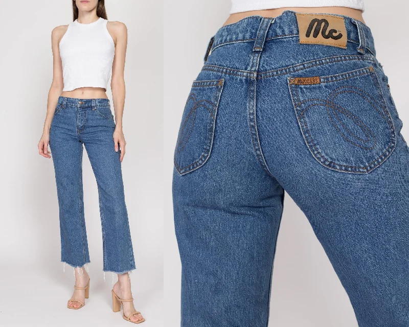 Effortless Wear Fits Everyday Styles XS 80s Cutoff Bootcut Jeans