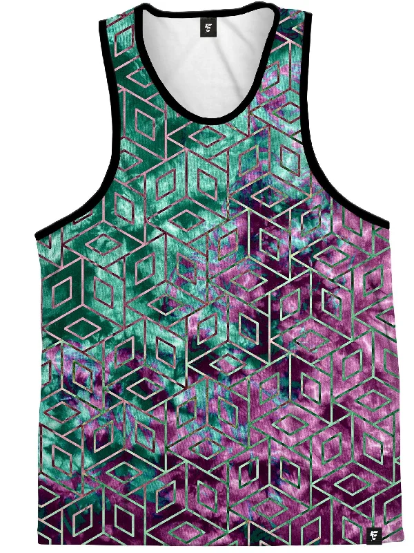 Comfy Pieces Day Comfort Cubic Nebula Unisex Tank Top