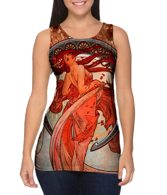 Casual Layers Affordable Outfits Alphonse Mucha - "Dance" (1898)