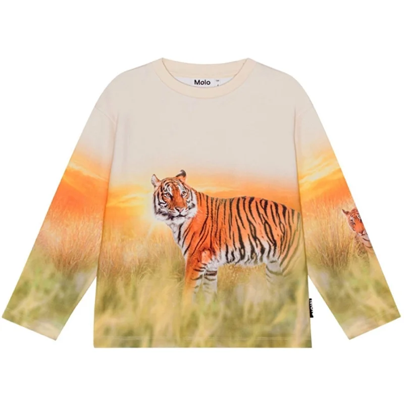 Comfortable Vibes Comfort Trends Molo Sunrise Tiger Mountoo Sweatshirt