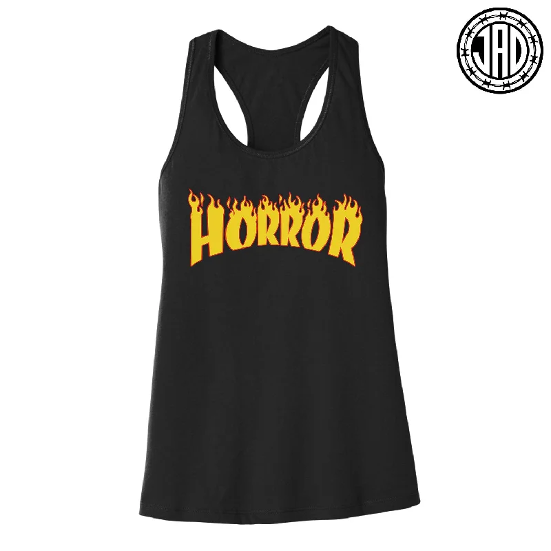 Practical Wear Pieces Soft Dressing Horror Flames - Women's Racerback Tank
