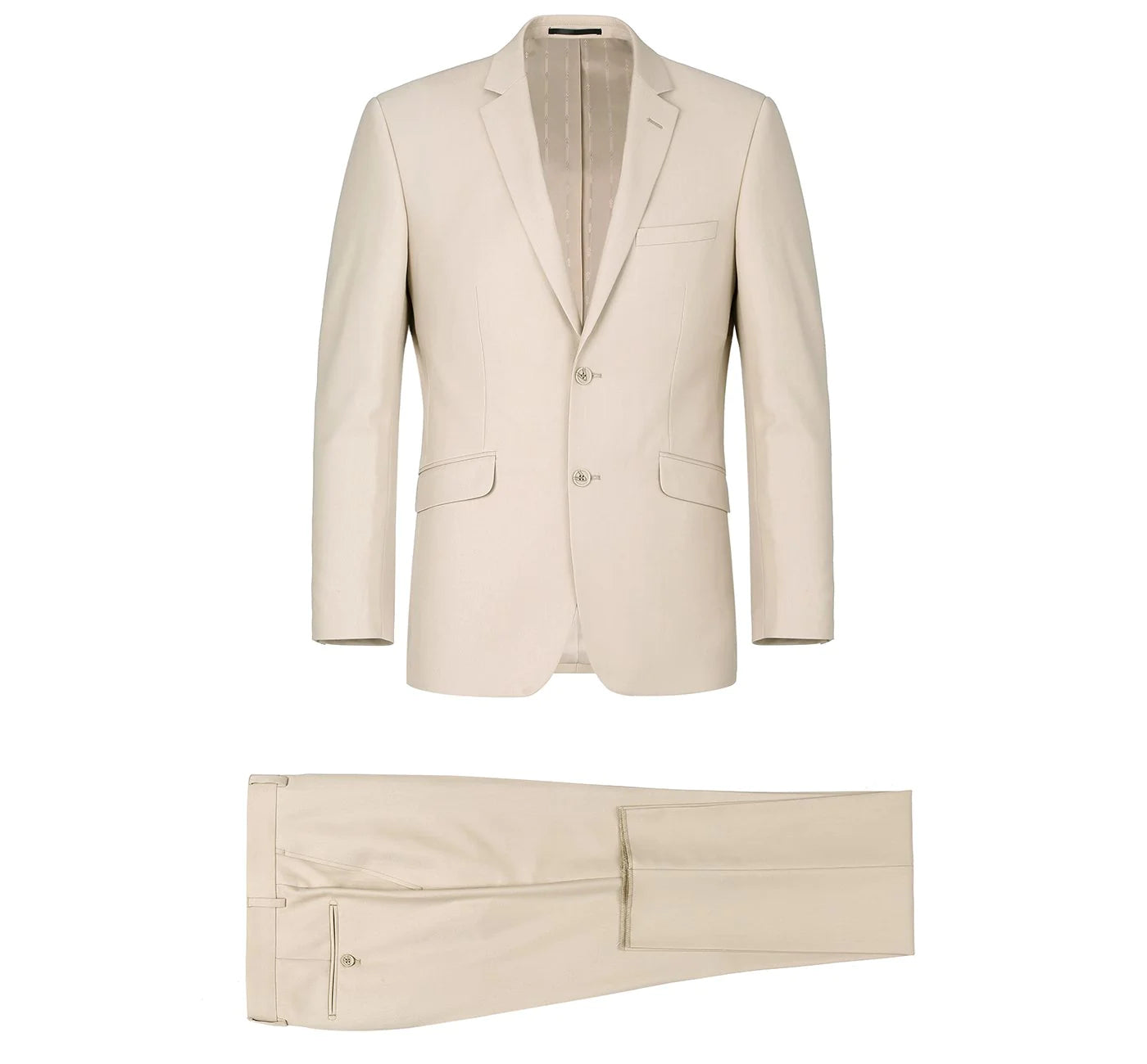 2-Piece Single Breasted Notch Lapel Suit