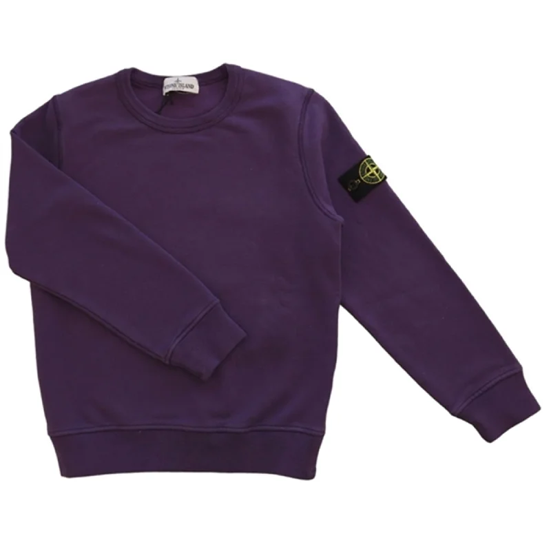 Comfortable Textiles Stylish Outfits Stone Island Sweatshirt Purple