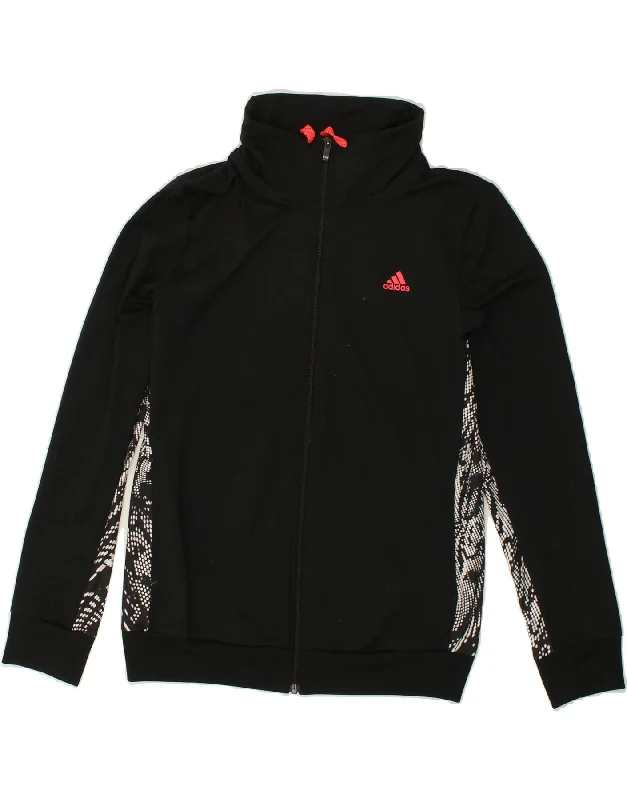 Comfortable Everyday Look Affordable Layers ADIDAS Womens Tracksuit Top Jacket UK 12/14 Medium Black Colourblock Comfortable Everyday Look Affordable Layers ADIDAS Womens Tracksuit Top Jacket UK 12/14 Medium Black Colourblock