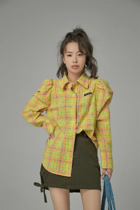 Chic Comfort Pieces Easy Style That Part Of Me Checkered Shirt