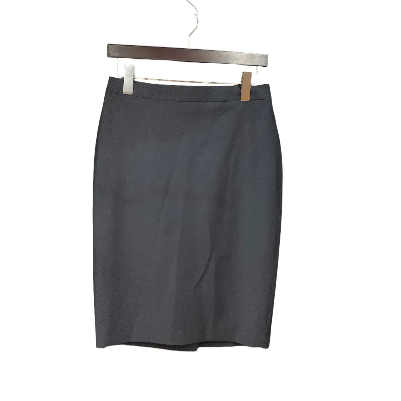 Fashion Layering Pieces Affordable Style Skirt Midi By Ann Taylor In Navy, Size: Xs