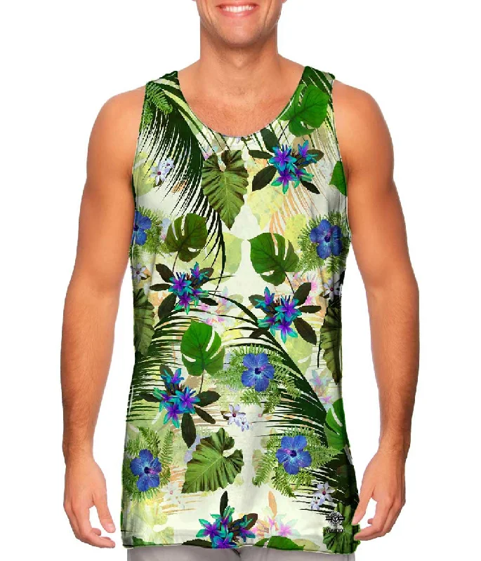 Affordable Smart Styles Budgeted Fashion Aloha Blue Flowers Pattern