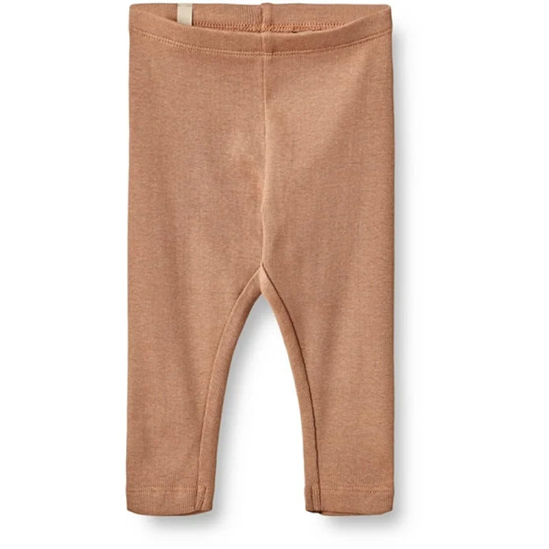 Comfort Wear Styles Practical Layers Wheat Berry Dust Rib Leggings Maddy