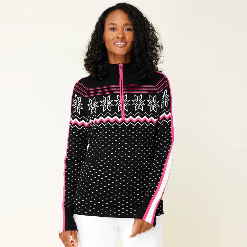 Comfortable Textiles Wear Soft Apparel Krimson Klover Women's Snowhut Sweater
