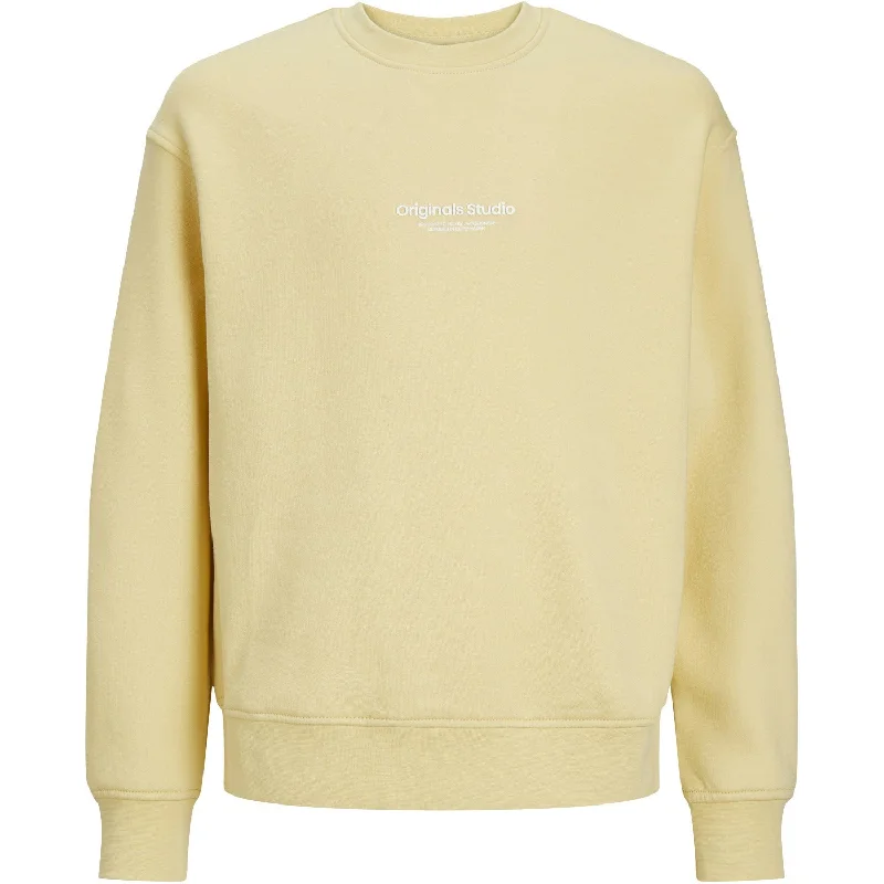 Street Comfortwear Cozy Wardrobe Jack & Jones Junior Italian Straw Jorvesterbro Sweatshirt