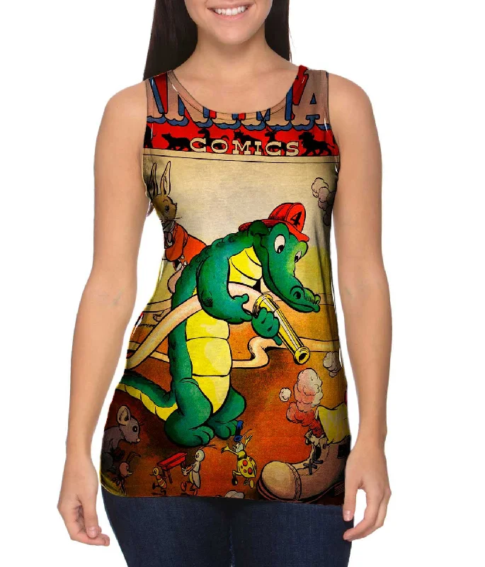 Comfort Wear Styles Day-to-day Comfort Alligator Fun Comic Retro