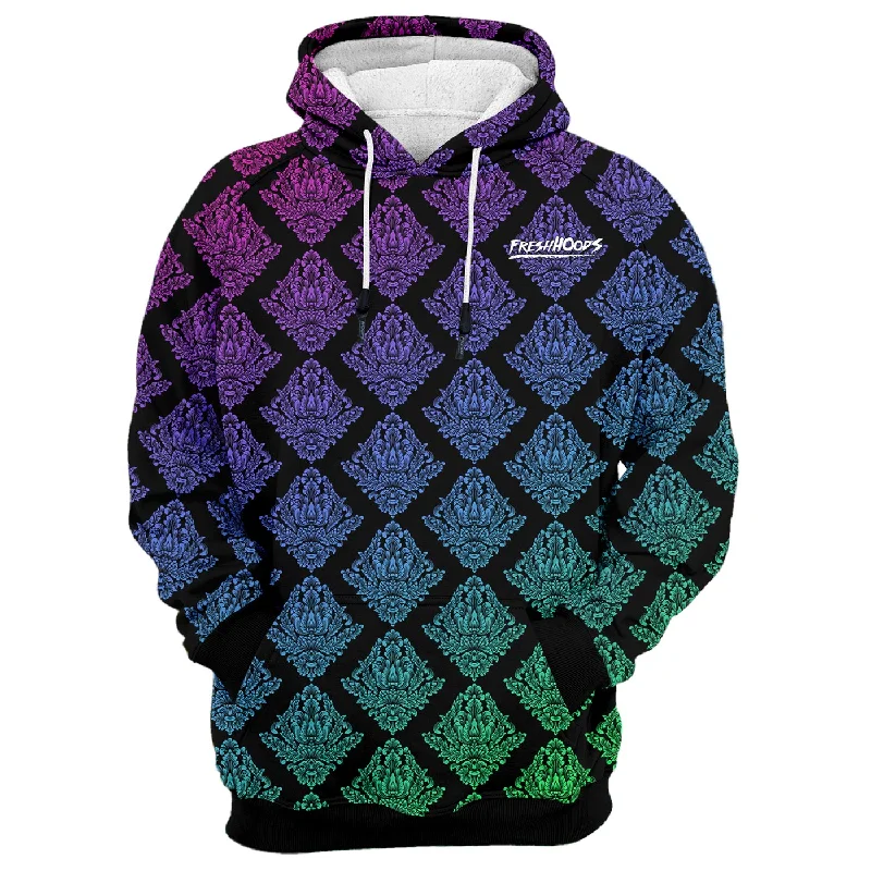 Baroque Grid Hoodie