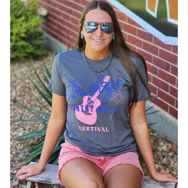 Modern Fitwear Comfort Choices Cowboy's & Country Music Tee