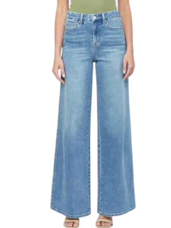 Practical Chic Wear Trendy Casuals Skater Jeans In Admiral