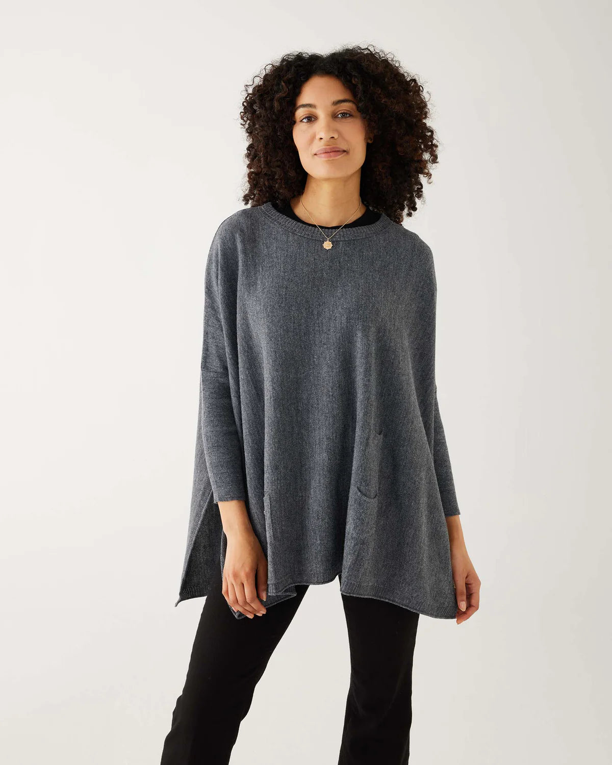 Fashion Comfort Wearables Trendy Casuals Mersea The Catalina Travel Sweater Storm